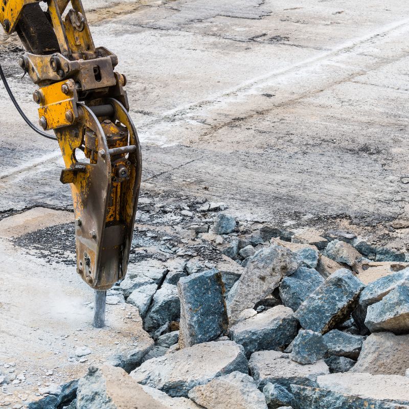 concrete breaking and removal services in orlando fl